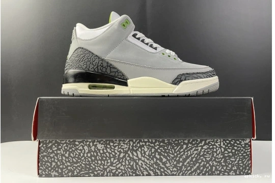 Rep EP Jordan 136064-006 Chlorophyll Retro Air 136064-006 3 0409